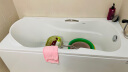 箭牌（ARROW） 亚克力普通浴缸五件套防滑浴缸家用小户型泡澡多尺寸一体成形 1.5浴缸(无五金件) 右裙 实拍图