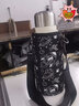 愛(ài)晴柔 適用富光保溫杯套保護套1300ml 1800ml大容量水杯套保溫水壺套男 黑色貓咪 1500-1800ml 曬單實(shí)拍圖