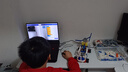 亞博智能（YahBoom）microbit可編程積木機器人套件圖形化Python創(chuàng)客教育V2入門傳感器 進階版（含Microbit V2主板） 曬單實拍圖