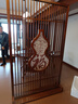 同家歡新中式屏風(fēng)隔斷客廳入戶(hù)玄關(guān)進(jìn)門(mén)遮擋簡(jiǎn)約現代實(shí)木浮雕雕刻座屏 定制 聯(lián)系  13685712051 曬單實(shí)拍圖