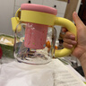 世大家新款玻璃杯女生高顏值大容量泡茶杯子大容量辦公室吸管水杯 仲夏星夢(mèng)850ML 曬單實(shí)拍圖