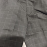 皮爾卡丹（pierre cardin）高品質(zhì)格子西褲男士春夏季韓版修身直筒商務(wù)休閑褲子垂感西裝褲男 黑色 31 曬單實拍圖