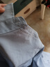 FOX.G七分袖襯衫夏季男士藍(lán)色襯衣休閑正裝商務(wù)衣服男裝外套2025年新款 簡(jiǎn)約口袋工裝襯衣外套七分袖藍(lán)色 2XL 【建議140-160斤】 曬單實(shí)拍圖