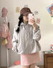 ELLE【UPF50+防曬服】抽繩防曬外套女25夏防紫外線短款戶外防曬衣 淺灰 M 曬單實拍圖