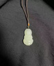 法優(yōu)曼和田玉吊墜觀(guān)音頭吊墜男款玉石觀(guān)音菩薩玉墜玉佩掛件項鏈 [觀(guān)音/和田玉] 大號_48*33*8mm 曬單實(shí)拍圖