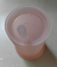 OLABABY歐拉寶貝硅膠嬰兒童吸管水杯學(xué)飲杯防摔大寶寶訓(xùn)練杯外出便攜帶刻 珊瑚粉杯 150ml （帶蓋+吸管） 曬單實(shí)拍圖