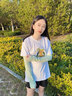 溪谷幽幽冰絲防曬袖套女寬松袖夏季手套手袖護臂開(kāi)車(chē)套袖薄款防紫外線(xiàn)冰袖 日系螺紋冰絲1雙【抹茶綠】 曬單實(shí)拍圖