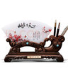 聚善緣教師節(jié)禮物送老師長輩退休紀念品定制畢業(yè)高檔謝師擺件開學季實用 大號蝴蝶桃李滿天下34*7*23cm 曬單實拍圖