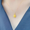 勞拉圖四葉草黃金項(xiàng)鏈女愛(ài)心足金999吊墜鎖骨鏈?zhǔn)罪椛斩Y物 幸運(yùn)四葉草【玫瑰禮盒】 曬單實(shí)拍圖