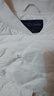 三彩2024冬季新款純色鵝絨服棒球領(lǐng)羽絨服寬松面包服休閑女 奶白色 S 155/80A 曬單實(shí)拍圖