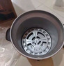 蘇泊爾（SUPOR）電燉鍋煲湯鍋4升紫砂內(nèi)膽電燉盅智能預(yù)約多功能煮寶寶粥電砂鍋 咖啡色 DG40YC872 4L 曬單實(shí)拍圖
