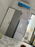 海爾（Haier）178升小冰箱冰箱雙開門小戶型客廳租房家用冰箱小型不占地節(jié)能省電迷你可冷藏冷凍BCD-178LHC2E0WV 曬單實拍圖