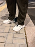 回力運(yùn)動(dòng)鞋男鞋2025春秋休閑百搭漸變潮鞋軟底減震彈力氣墊跑步籃球鞋 白胡蘭 43 曬單實(shí)拍圖