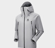 KAILAS凱樂(lè )石TC100棉服GORE-TEX 2L PRIMALOFT棉保暖沖鋒衣男秋冬 淺云灰 L 曬單實(shí)拍圖