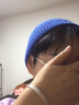 新款男女秋冬季針織毛線帽冬天保暖時(shí)尚冷帽網(wǎng)紅彈性大學(xué)生套頭帽蒂潤(rùn)石 A-187藍(lán)色AN標(biāo)針織帽 均碼 曬單實(shí)拍圖