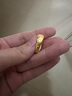 周六福（ZLF）  黃金戒指男女足金龍鳳情侶對戒活口指環(huán)龍鳳添福 計價(jià) 男戒21號-7.63g 曬單實(shí)拍圖