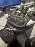 Alpinestars SMX-Z a星摩托車手套四季防水羊皮拼接短款機(jī)車騎行手套 黑色 S 曬單實(shí)拍圖