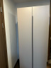 顾家家居（KUKA）顾家木艺 衣柜 现代简约北欧储物柜子衣橱趟门卧室家具 PT8020GY 2门衣柜A款-0.8米 带顶柜-总高2.4米【15天发货】 实拍图