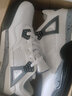 佐館氣墊籃球鞋子男春夏季男女學(xué)生老爹鞋潮流情侶板鞋增高厚底運(yùn)動鞋 9005白黑灰 43 曬單實(shí)拍圖