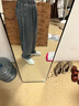 POUM閃電紋微喇牛仔褲子男士春秋款美式休閑復古高街褲GK24720藍色M 曬單實(shí)拍圖