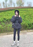 維動(dòng)（VEIDOORN）飛羽系列羽絨服男女同款運動(dòng)輕薄休閑保暖寬松連帽外套冬季 連帽運動(dòng)羽絨服【飛羽】 M 曬單實(shí)拍圖