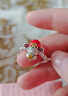 芠拉財(cái)神爺戒指環(huán)女足銀99小銀珠戒指 S925銀珠戒指?jìng)€(gè)性新年禮物禮物 圖片色   LW 曬單實(shí)拍圖