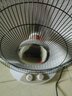 艾美特（Airmate）臺式取暖器1000W小太陽搖頭定時省電花籃式傾倒斷電烤火爐 白色 曬單實拍圖