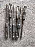百威獅電錘鉆頭混凝土水泥墻加長(cháng)沖擊轉頭方柄圓柄穿墻打孔鉆四坑二坑二槽合金鉆頭350mm 6*110mm方柄（單支） 曬單實(shí)拍圖