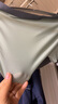 mybody內褲3條裝男士?jì)妊澥孢m冰絲涼感透氣速干平角內褲 墨灰+冰藍+薄荷綠 3條 3XL 曬單實(shí)拍圖