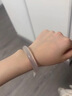 喜?？涤袼枋骤C冰種白月光冰透瑪瑙手鐲玉鐲子女年輕款送女朋友生日禮物 精品- 高冰透 白月光 62 [圈口] 曬單實(shí)拍圖