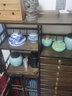 楠方印象（NANFYINX）博古架中式茶葉柜茶室隔斷屏風(fēng)茶具儲(chǔ)物收納擺件多寶閣普洱茶收納 博古架左邊抽屜長(zhǎng)80【包安裝】 曬單實(shí)拍圖