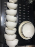 惠寻 京东自有品牌 36件套欧式黑线竖纹釉下彩陶瓷碗碟餐具套装 实拍图