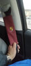 汽車(chē)安全帶護肩套 車(chē)載保險帶護肩套加長(cháng)款四季通用一對裝男士女土防勒脖保護套 汽車(chē)用品大全車(chē)內飾品擺件 保時(shí)捷卡宴Macan帕拉梅拉718/911 一對/2條裝（火山紅） 曬單實(shí)拍圖