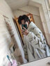 POUM冬季棉衣男韓版寬松潮流羊羔毛連帽棉服港風(fēng)休閑棉襖寬松男裝外套 XMEFS-Y881米白 XL 曬單實(shí)拍圖