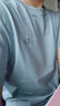 海瀾之家（HLA）短袖T恤男款輕商務(wù)時(shí)尚系列繡花短袖男夏季 【涼感抗菌防螨】淺藍(lán)96 M 170/88A  推薦63-68kg 曬單實(shí)拍圖