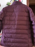 皮爾卡丹（pierre cardin）國際品牌男裝 冬季中青年男士白鴨絨短款輕薄羽絨服時(shí)尚休閑外套 黑色 165(90-斤) 曬單實(shí)拍圖