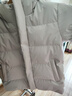 天石700蓬鵝絨羽絨服男女加厚連帽戶(hù)外防風(fēng)東北嚴寒V058月光白色XL 曬單實(shí)拍圖
