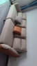 林氏家居科技布艺沙发客厅小户型欧式沙发轻奢风三人沙发现代简约家具S098 【甜玉米】2.78m 实拍图