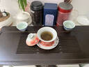 鎮師傅仿古泥礬紅魚(yú)化龍蓋碗茶杯家用高檔陶瓷泡茶碗紅龍紋三才馬蹄茶具 仿古泥【礬紅魚(yú)化龍-三才蓋碗】 曬單實(shí)拍圖