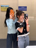 矜持范春秋2025年新款韓版洋氣溫柔風(fēng)針織衫女長(cháng)袖打底毛衣開(kāi)衫短款上衣 藍色 均碼 彈力均碼建議75125斤 曬單實(shí)拍圖
