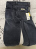 布衣傳說(shuō) 蓄熱火山巖 秋冬款加絨牛仔褲子男褲寬松休閑長(cháng)褲 藍灰色 32 曬單實(shí)拍圖