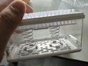 Imakara肥皂起泡盒肥皂盒瀝水洗衣皂盒肥香皂盒香皂袋起泡網(wǎng)大號置物架架 日本高檔家用雙層帶蓋透明洗衣盒 曬單實拍圖