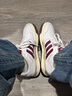 阿迪達(dá)斯（adidas）官網(wǎng)官方男鞋 龍年中國紅新年款運(yùn)動(dòng)鞋耐磨防滑低幫休閑鞋板鞋 白紅-FW3462 41 曬單實(shí)拍圖