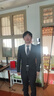 HAIPAIHAOYU 西服套裝男士修身小西裝商務(wù)正裝微彈力套西伴郎服新郎結(jié)婚禮服 1695黑色【西服+西褲】 2XL (180) 推薦130-145斤 曬單實(shí)拍圖