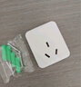 公牛插座面板86型墻壁明裝迷你兩孔10A/3孔16A空調(diào)專用插排家用墻面2腳三孔電源插座 3孔10A明裝 Z2 曬單實拍圖