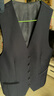 羅蒙（ROMON）男西裝馬甲男士工裝背心純色伴郎服兄弟裝新郎結(jié)婚禮服馬夾 藏青色【單件馬甲】 170 曬單實(shí)拍圖
