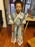 九能2025男童漢服新款夏季兒童中國風王爺古裝龍年帥氣高端演出服六一 長風短袖 150 適合143-152/37-42KG 曬單實拍圖