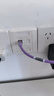 PANDUIT 泛達超五5類超六6a類NK模塊非屏蔽RJ45網(wǎng)線模塊86型單口雙口網(wǎng)絡(luò)面板千兆萬兆 四口網(wǎng)絡(luò)面板 曬單實拍圖