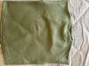 無(wú)印良品（MUJI）Labo 男女通用 雙層編織毛圈套頭衫 男式女式無(wú)性別衛(wèi)衣 BF197A3A 卡其綠 M(170/88A) 曬單實(shí)拍圖