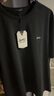 DENHAM男女同款城市輕戶(hù)外經(jīng)典簡(jiǎn)約熱銷(xiāo)款運動(dòng)LOGO剪刀短袖T恤男黑白色 黑色 XL 曬單實(shí)拍圖